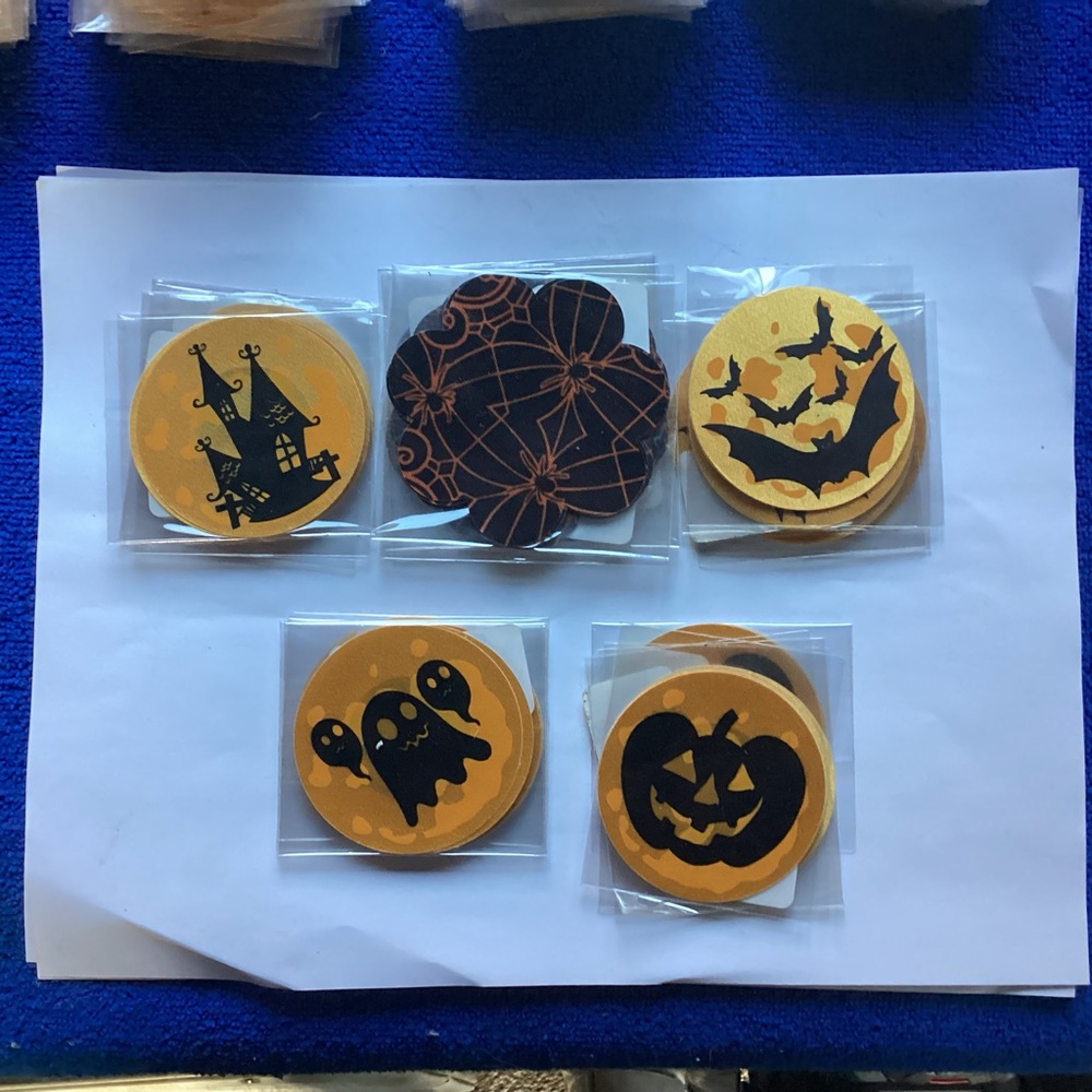 CLOSEOUT SALE!!!  Halloween Themed Pasties Nipple Covers